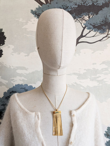 Collier franges Agatha