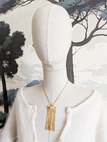 Collier franges Agatha