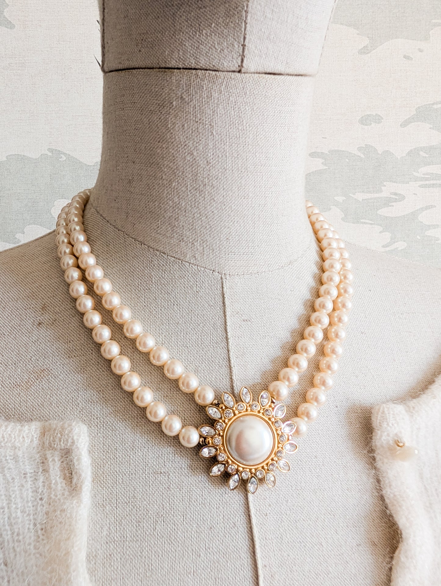 Collier de perles Monet