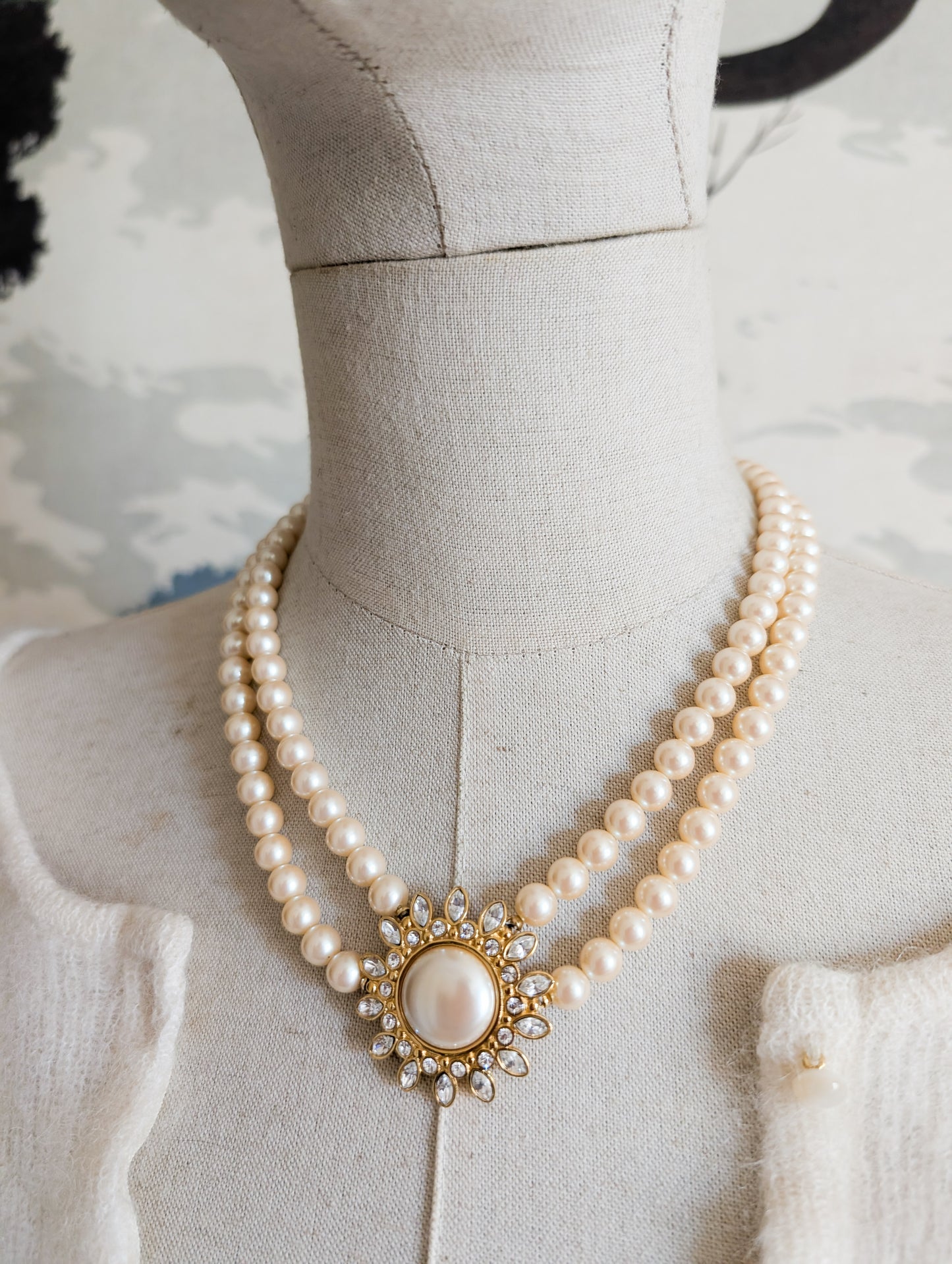 Collier de perles Monet