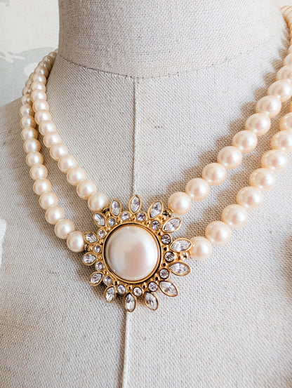 Collier de perles Monet