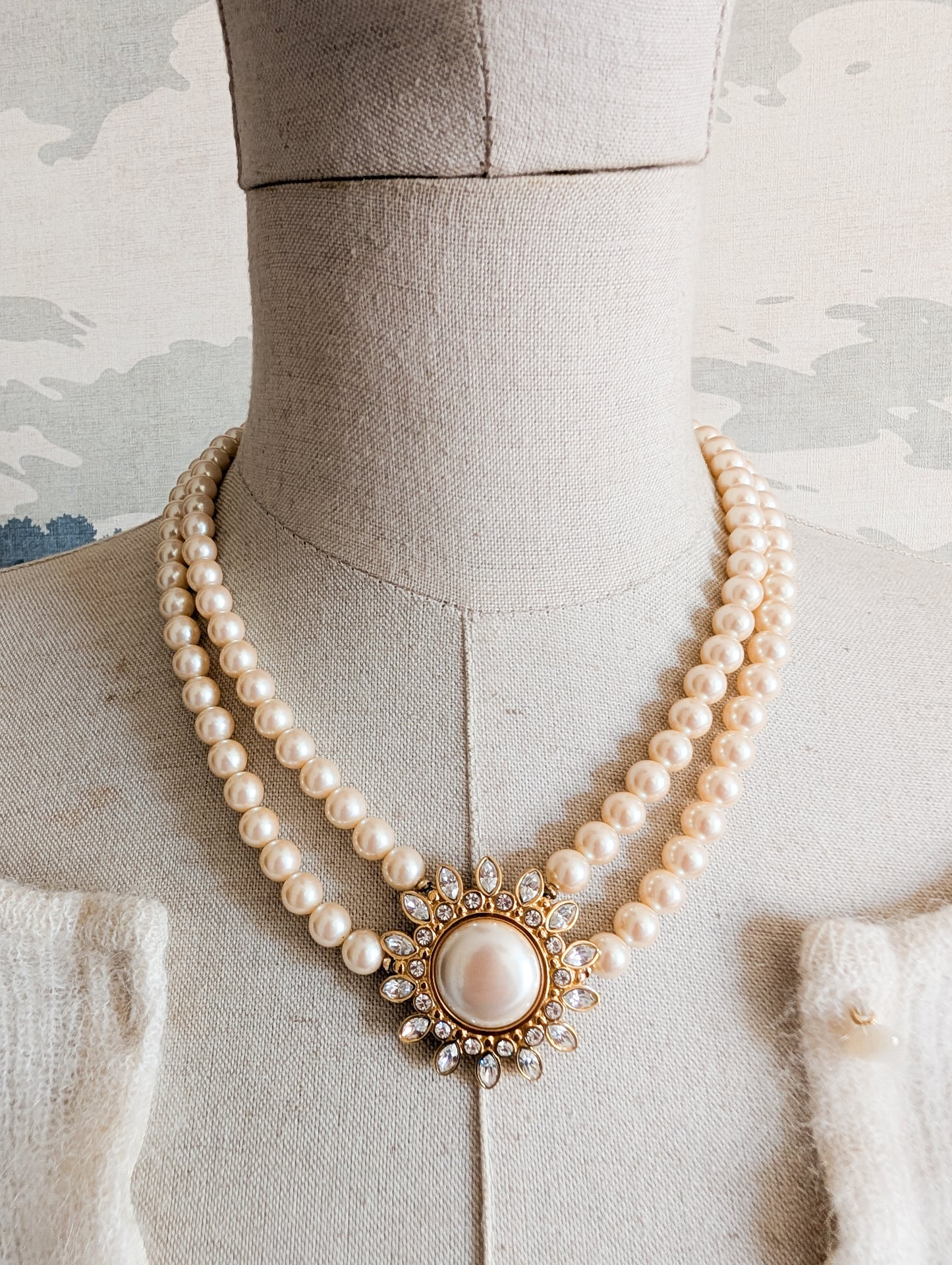 Collier de perles Monet