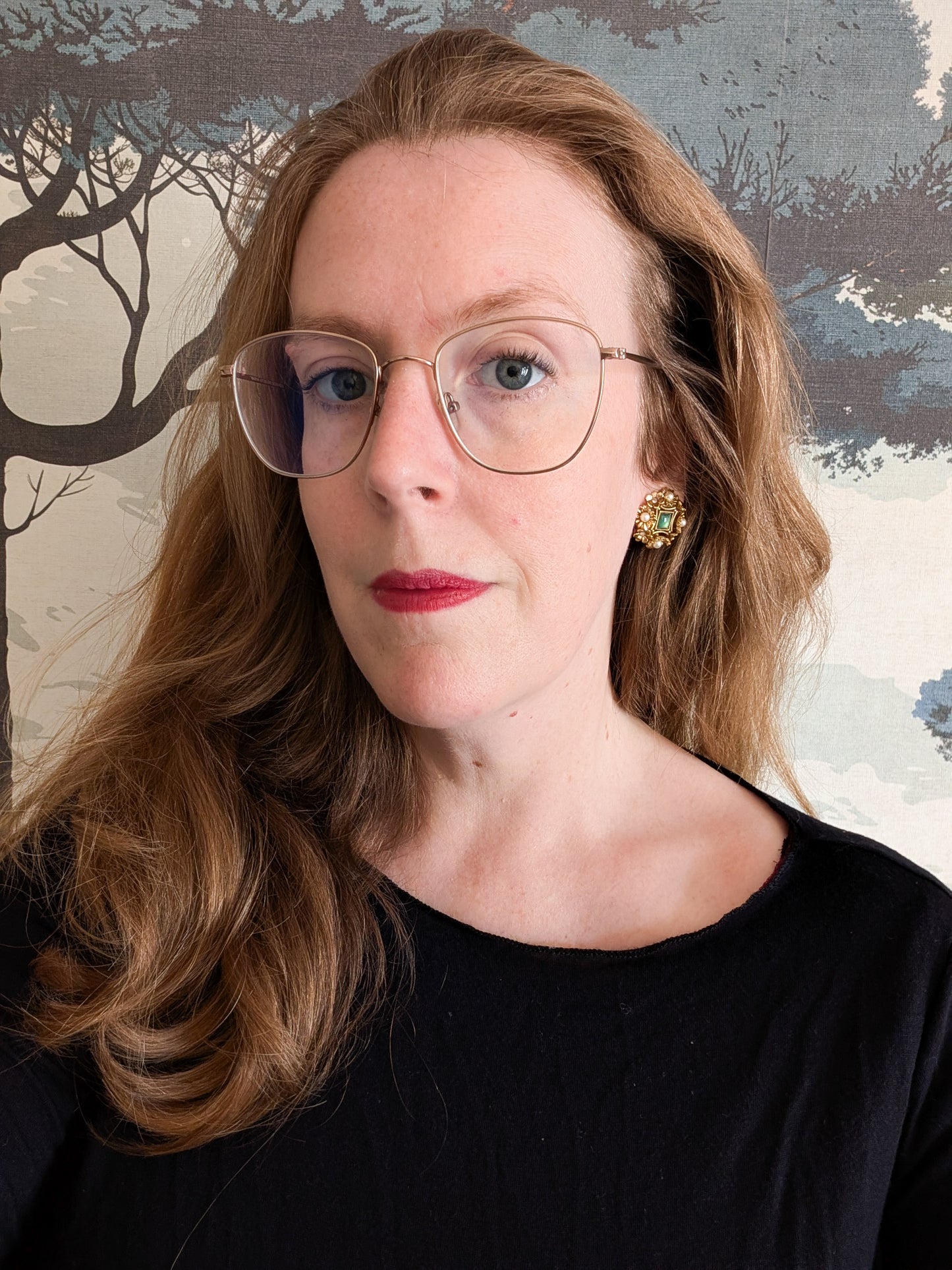 Boucles fleurs Orena