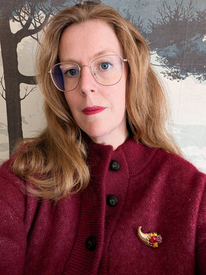 Broche corne d'abondance