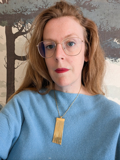 Collier franges Agatha