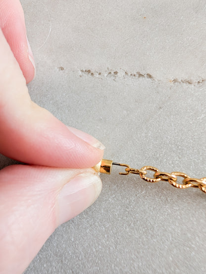 Collier cabochons Corocraft