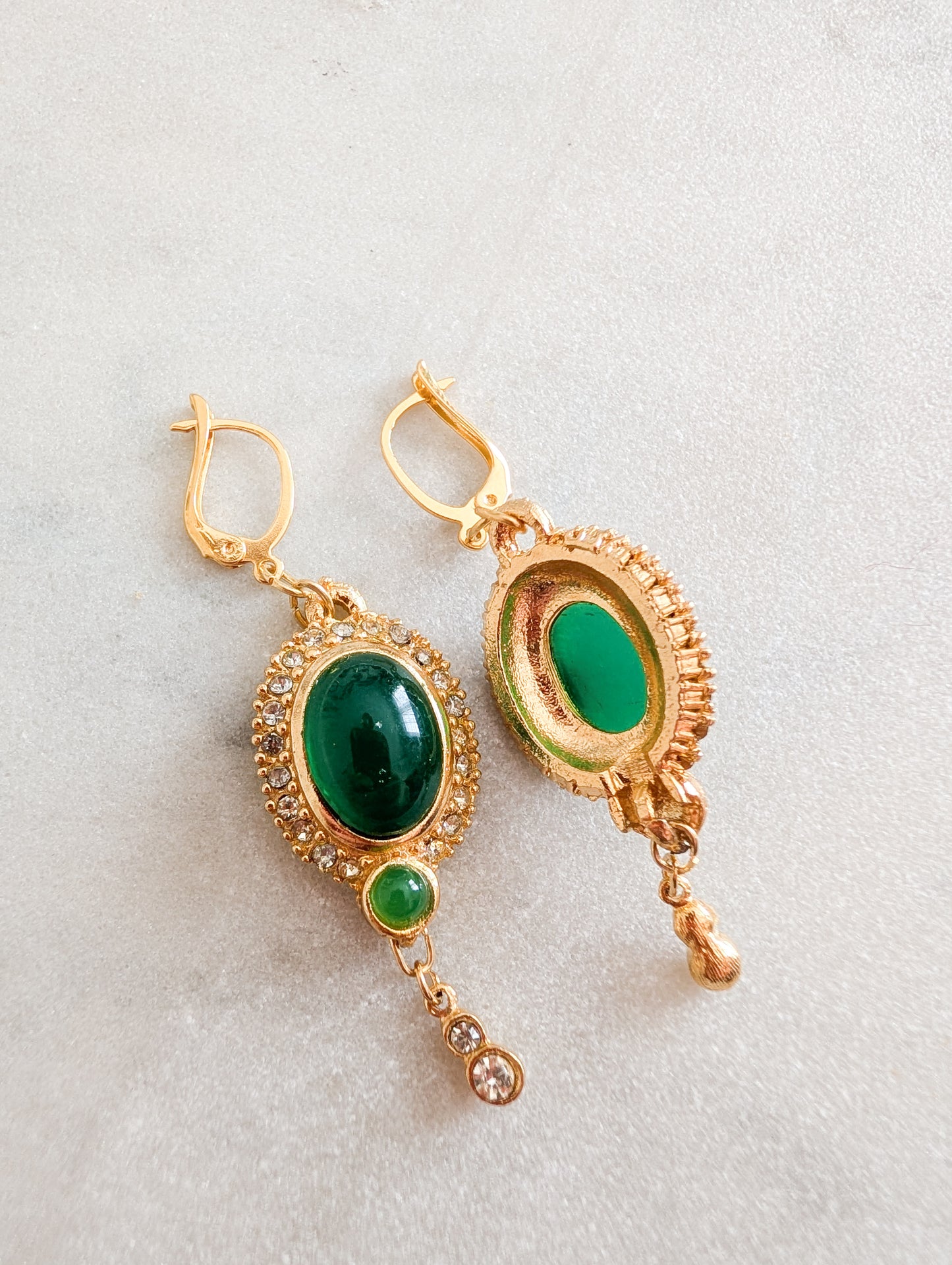 Boucles cabochons Corocraft