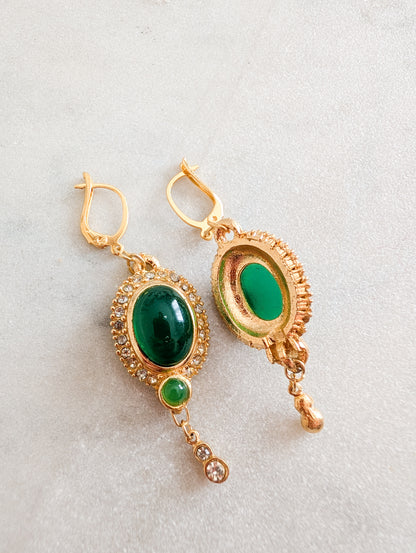 Boucles cabochons Corocraft