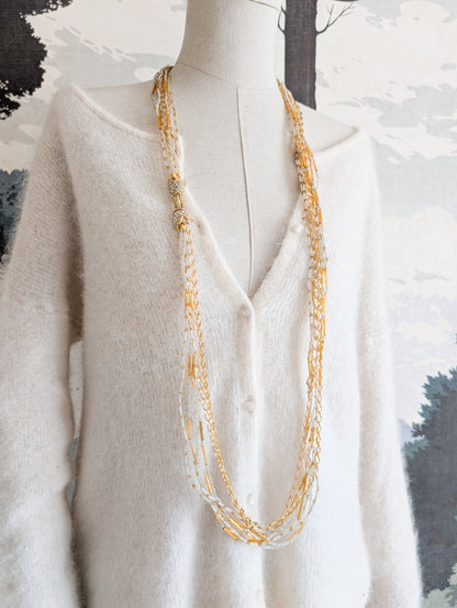 Très long sautoir 70's