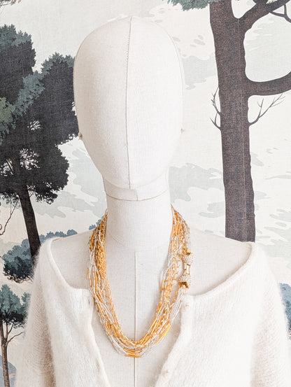 Très long sautoir 70's