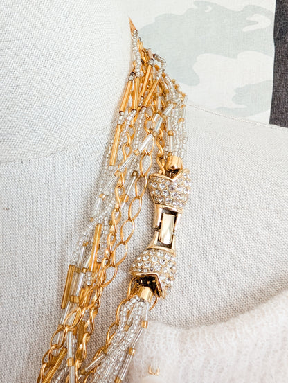 Très long sautoir 70's