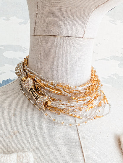 Très long sautoir 70's