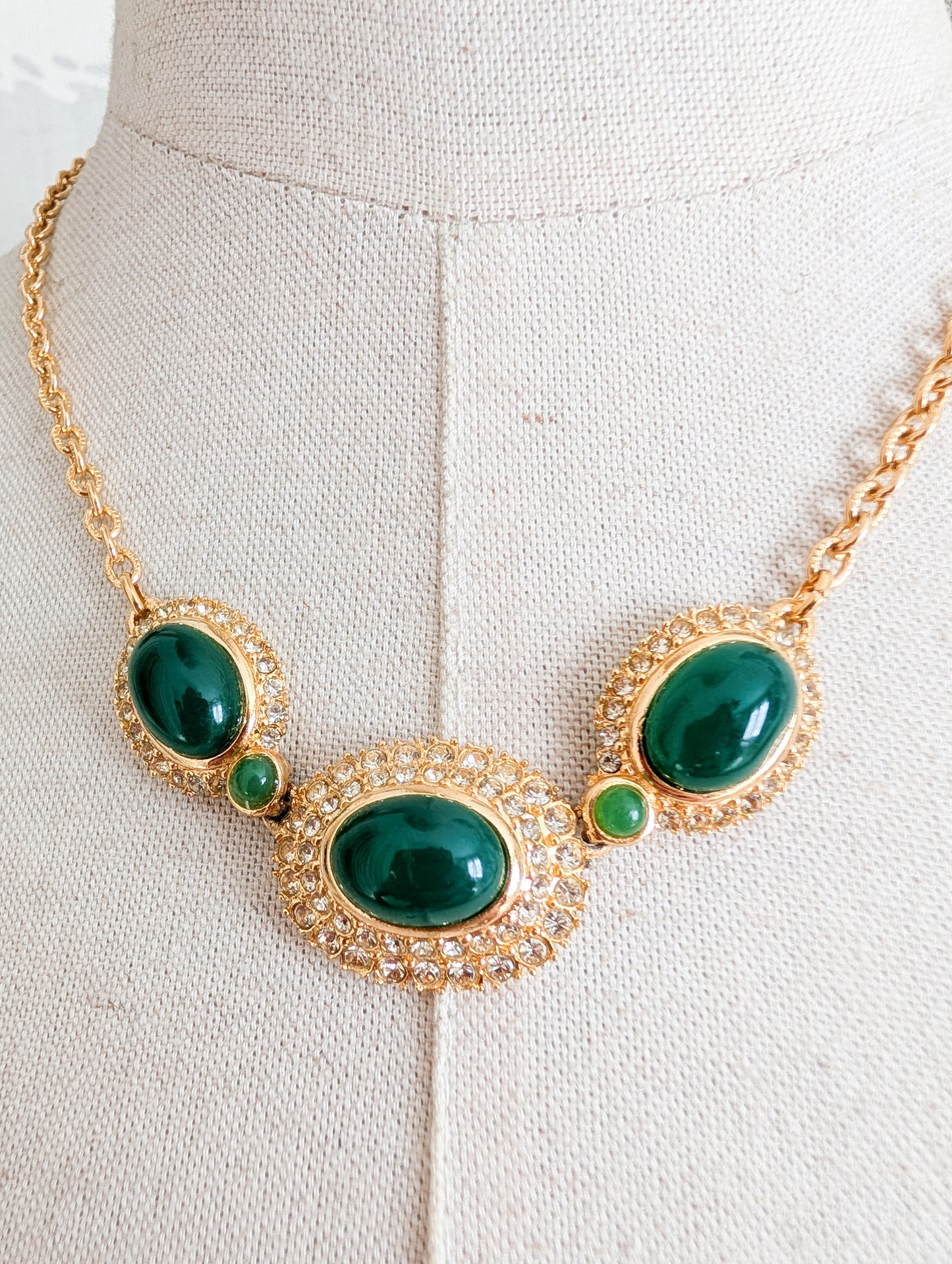 Collier cabochons Corocraft