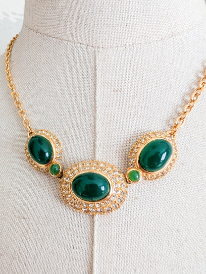 Collier cabochons Corocraft