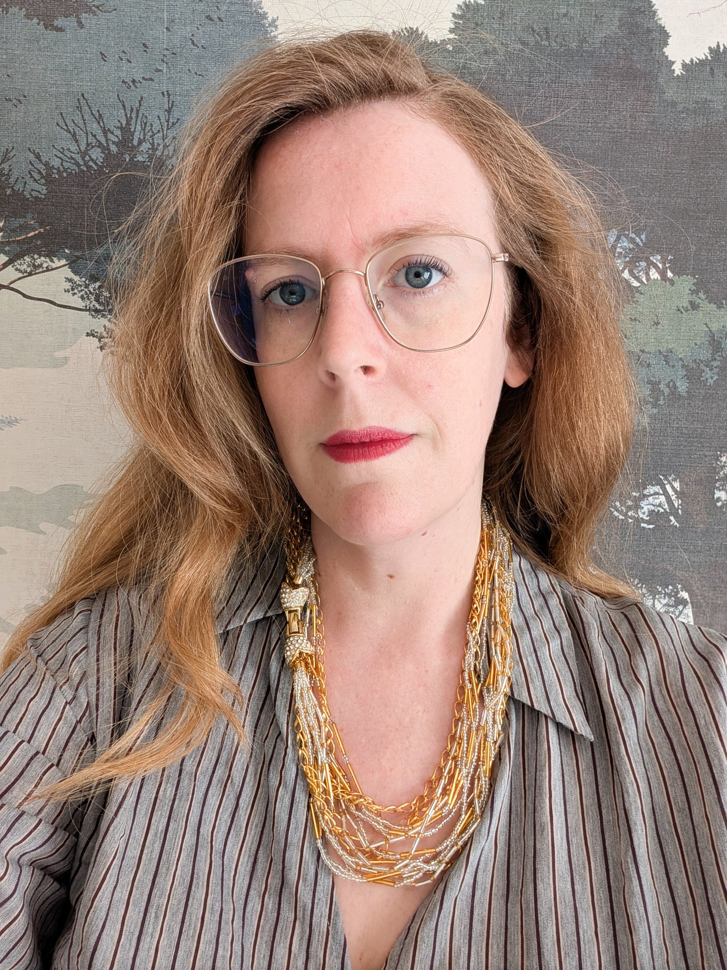 Très long sautoir 70's