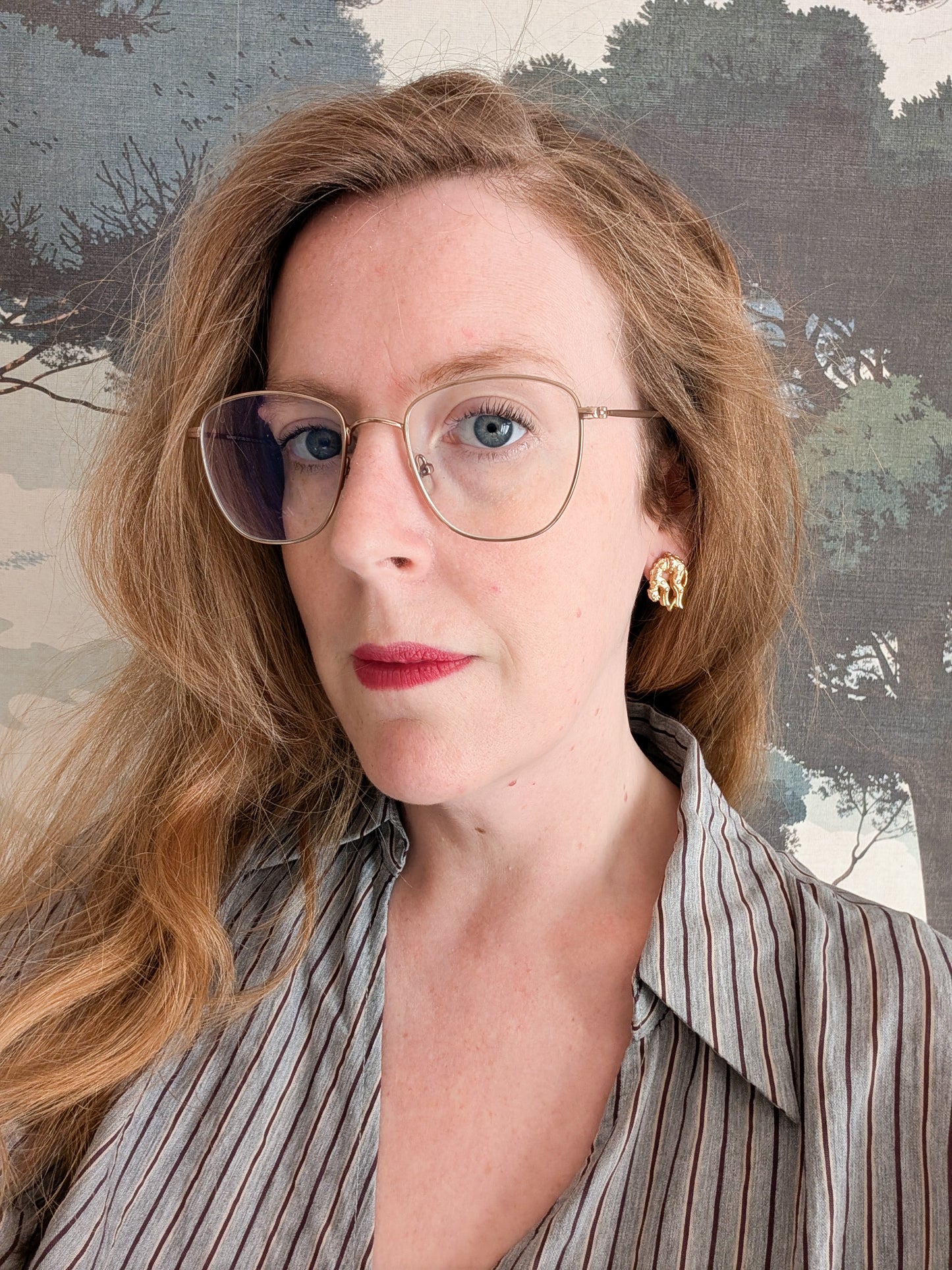 Boucles oreilles percées panthères