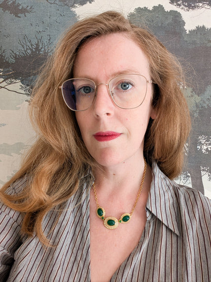 Collier cabochons Corocraft