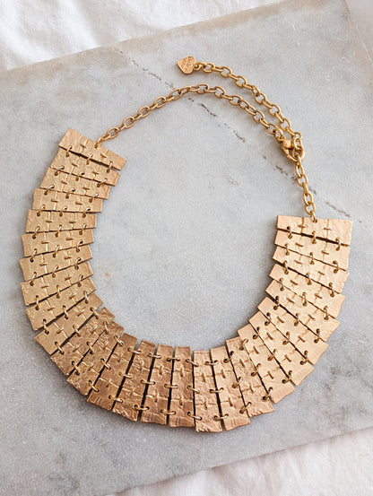 Collier plastron Dolce Vita