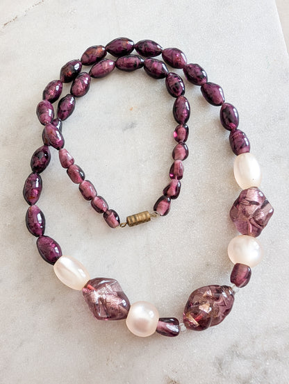 Collier en verre de Murano