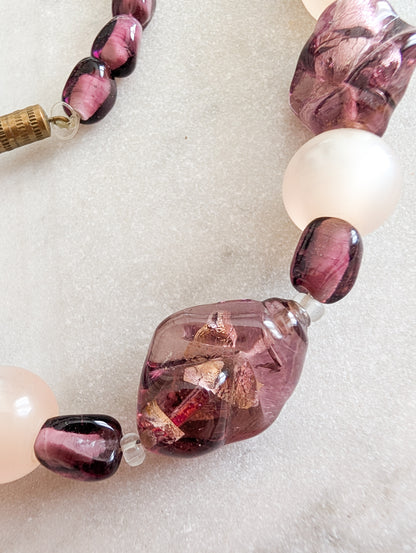 Collier en verre de Murano