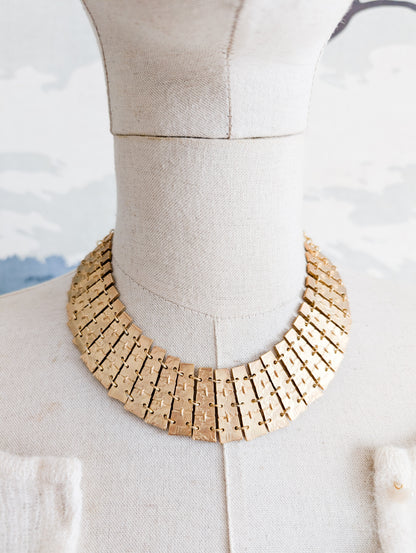 Collier plastron Dolce Vita