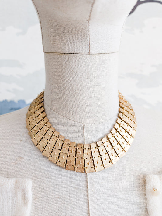 Collier plastron Dolce Vita