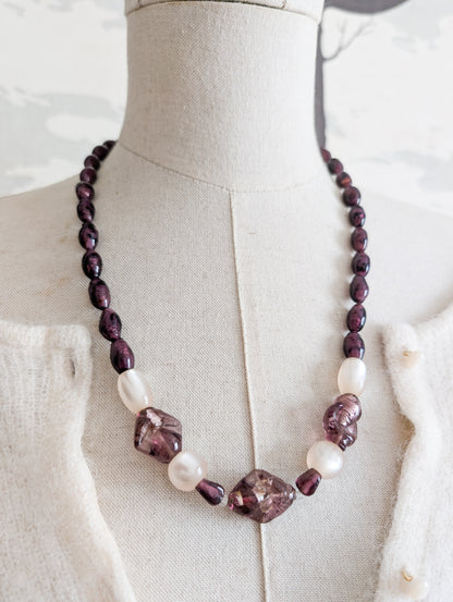 Collier en verre de Murano