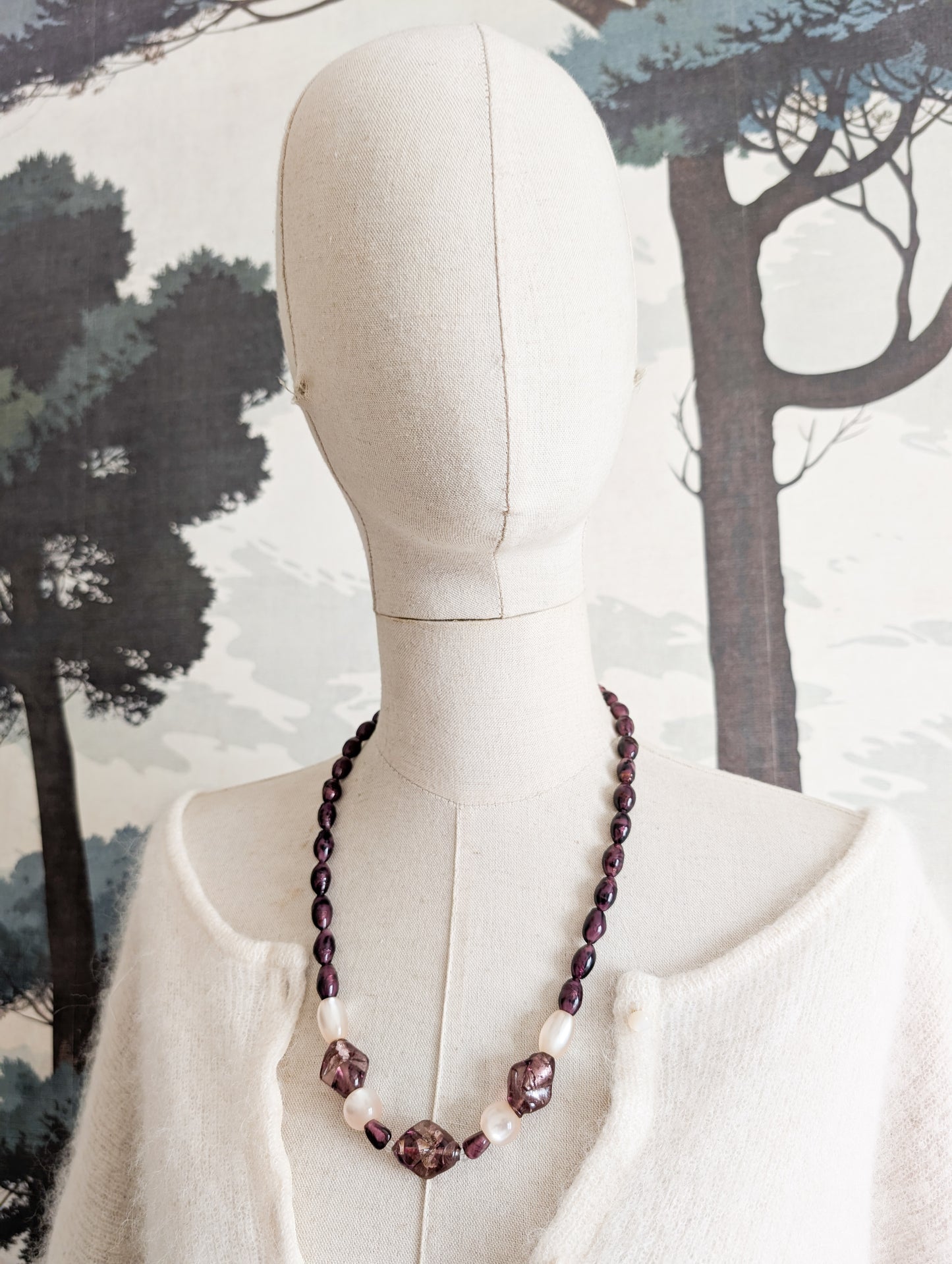 Collier en verre de Murano