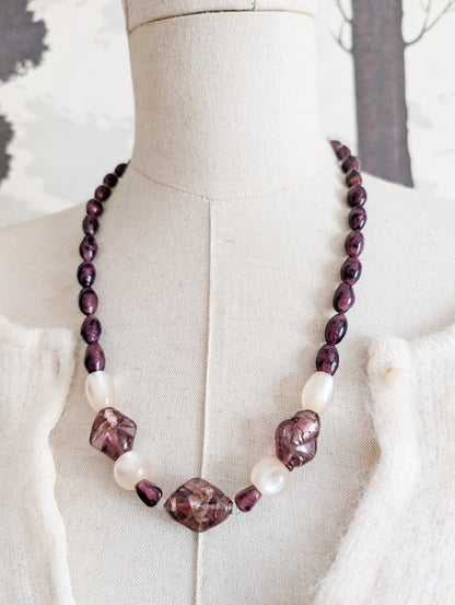 Collier en verre de Murano