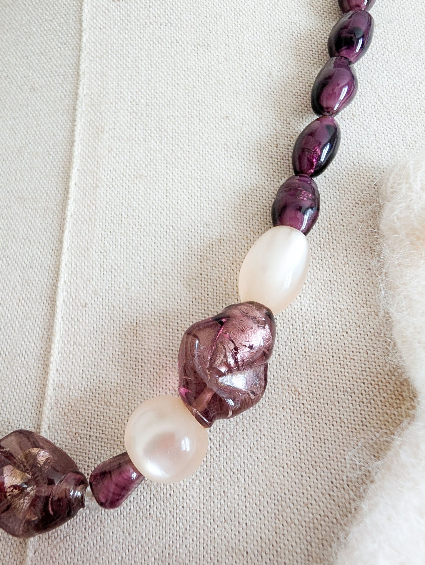 Collier en verre de Murano