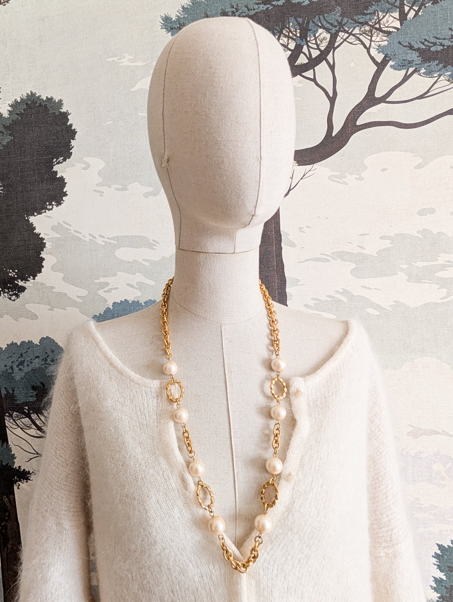 Sautoir perles Monet