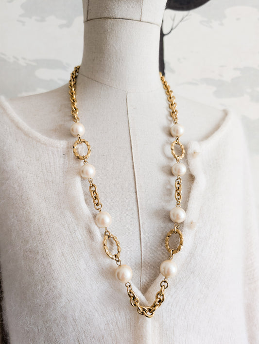 Sautoir perles Monet