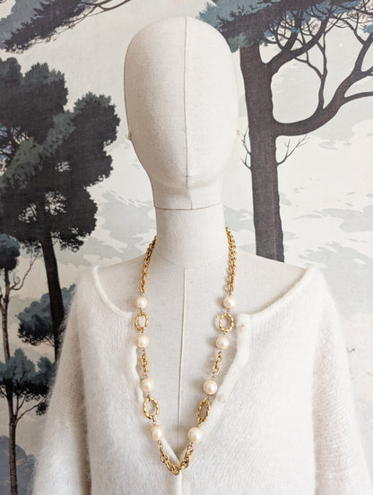 Sautoir perles Monet