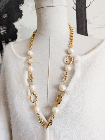 Sautoir perles Monet