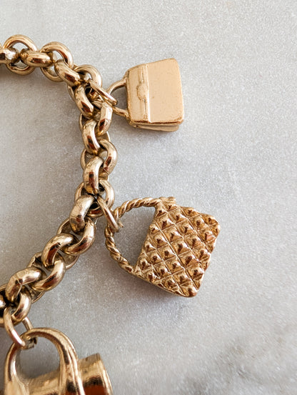 Bracelet breloques Agatha