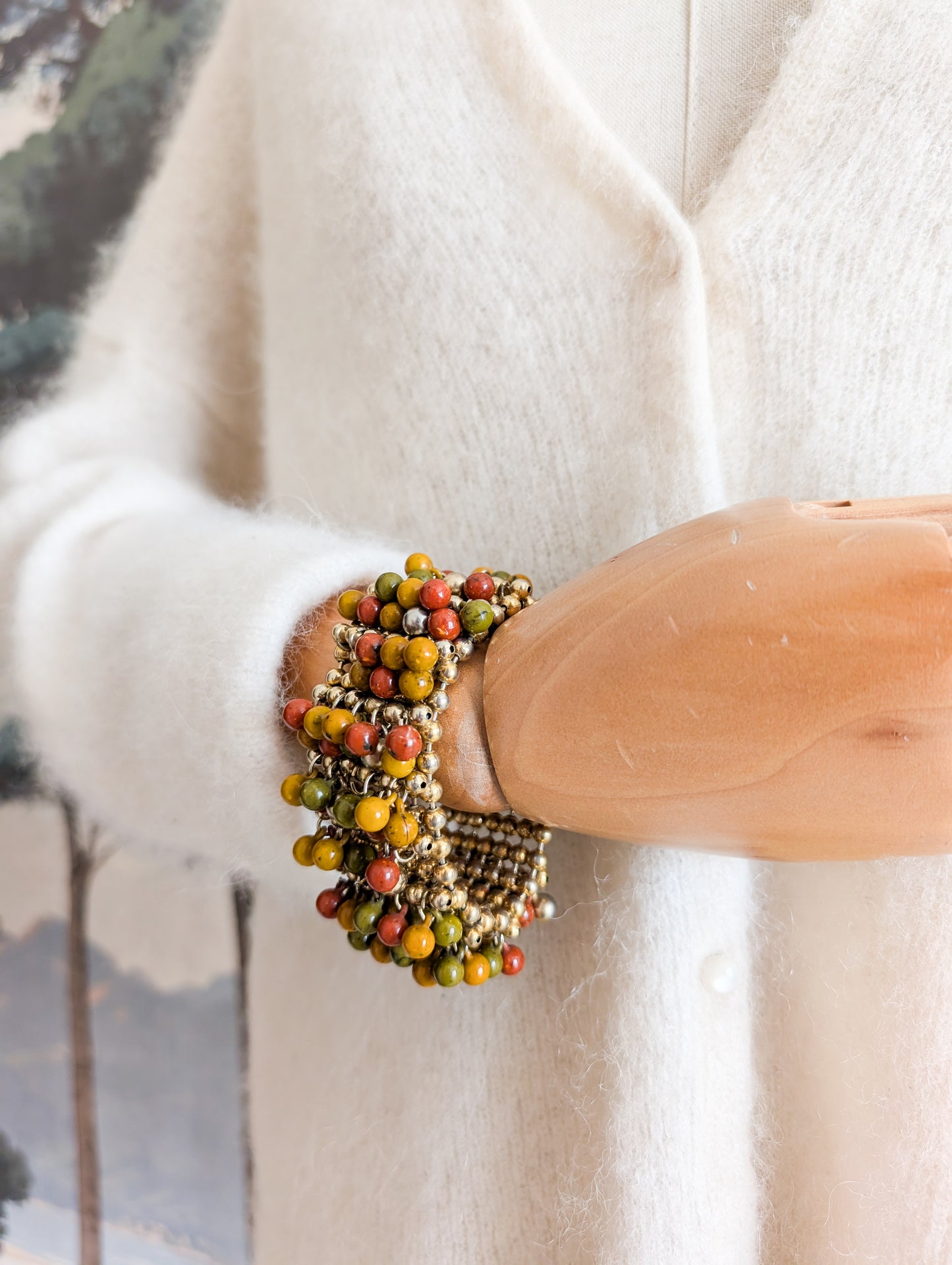 Bracelet breloques 70's