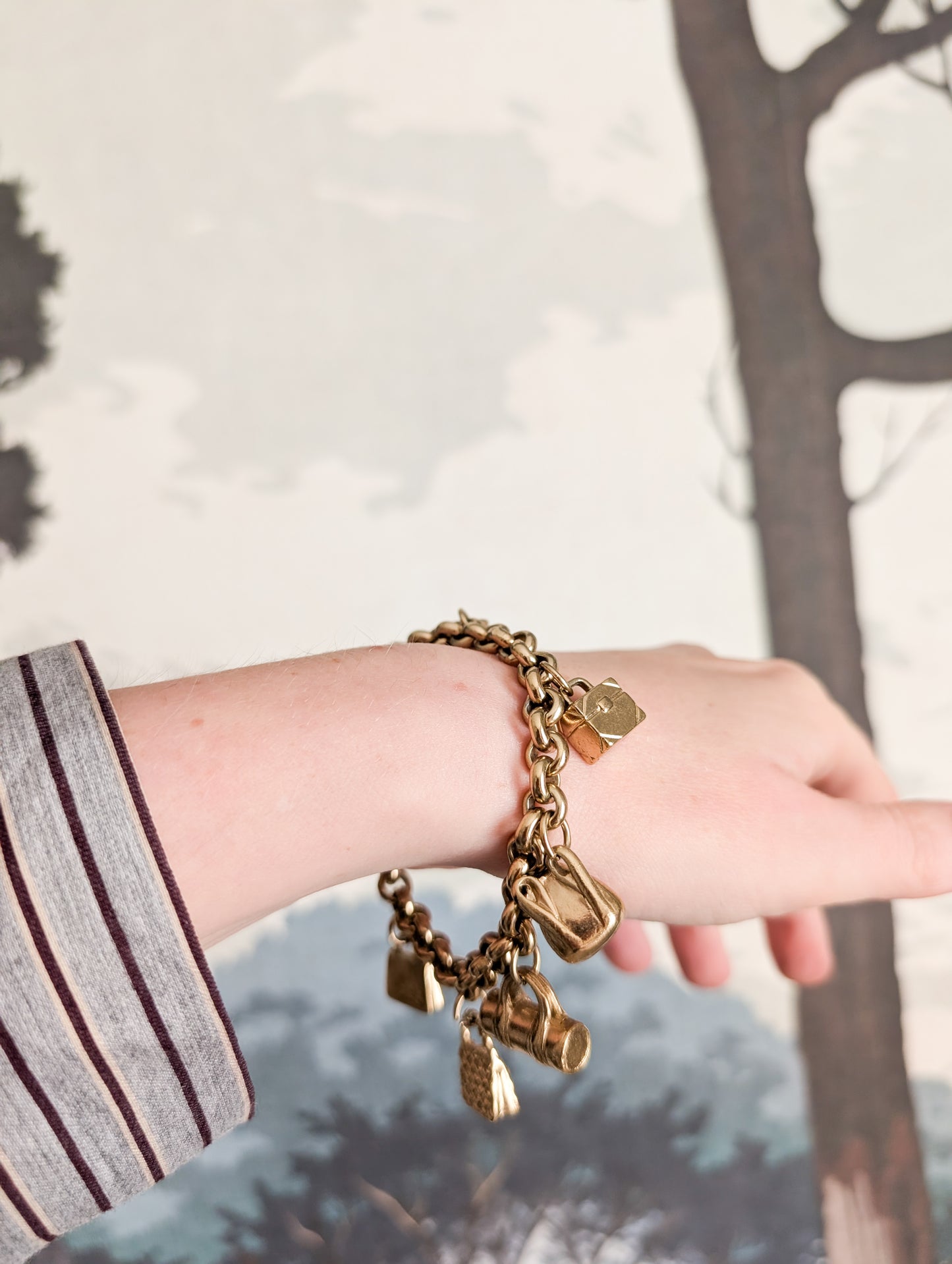 Bracelet breloques Agatha