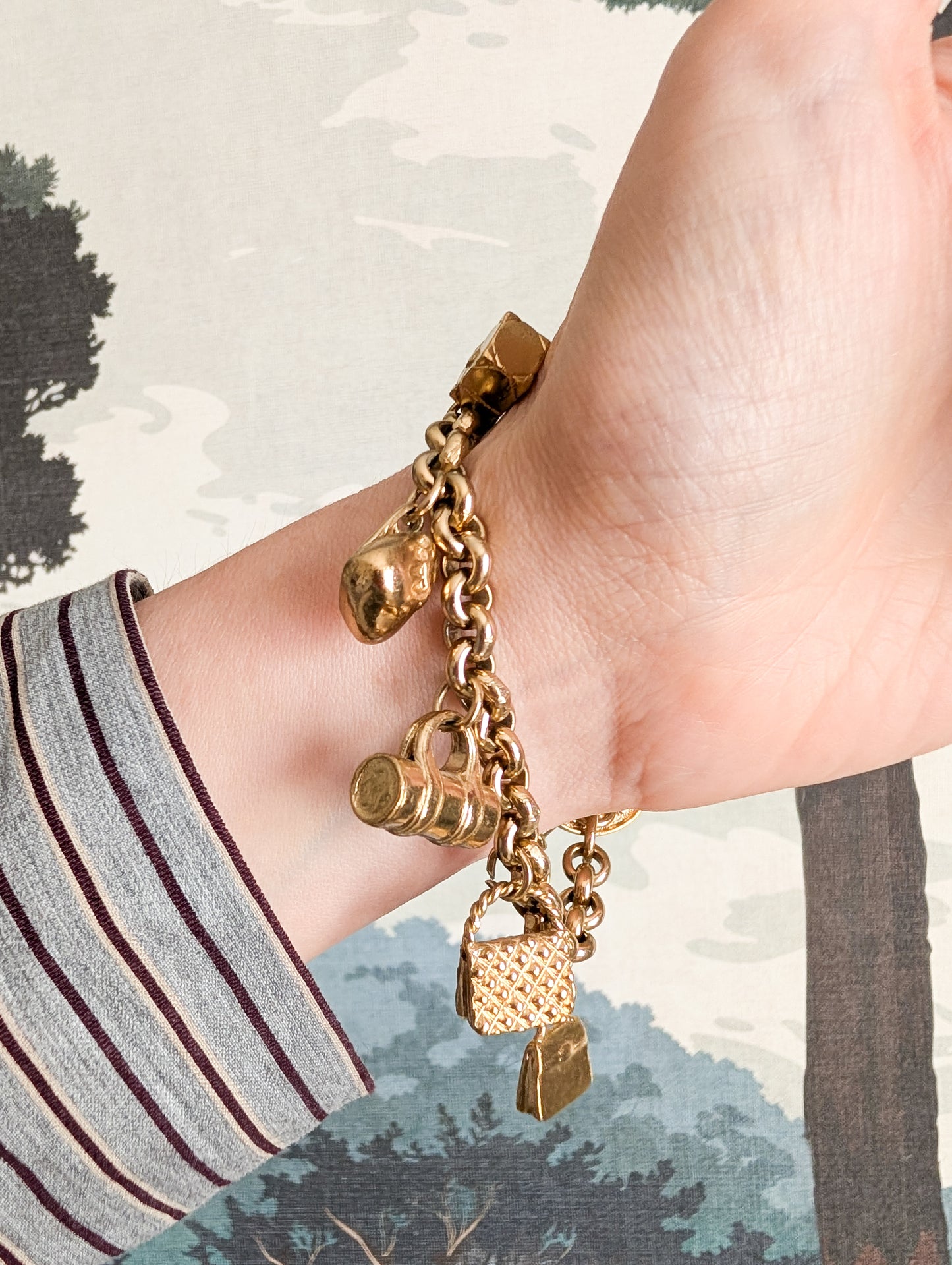 Bracelet breloques Agatha