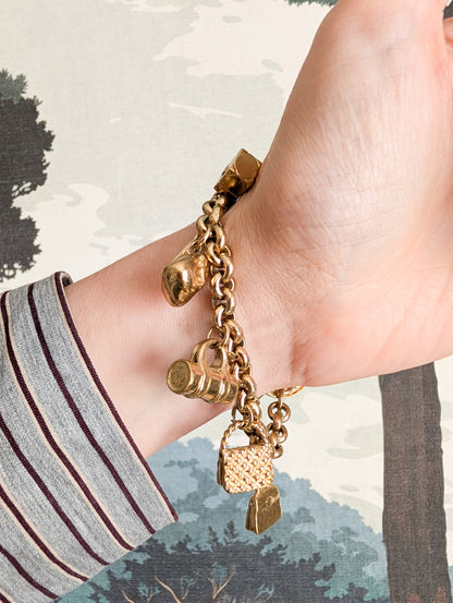 Bracelet breloques Agatha