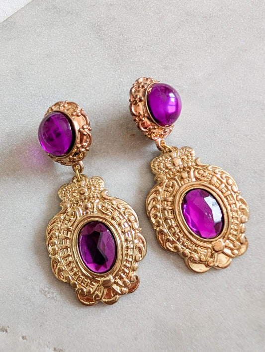 Grandes boucles baroques