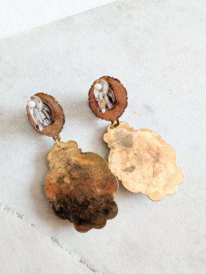 Grandes boucles baroques