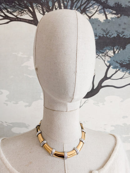 Collier or et argent