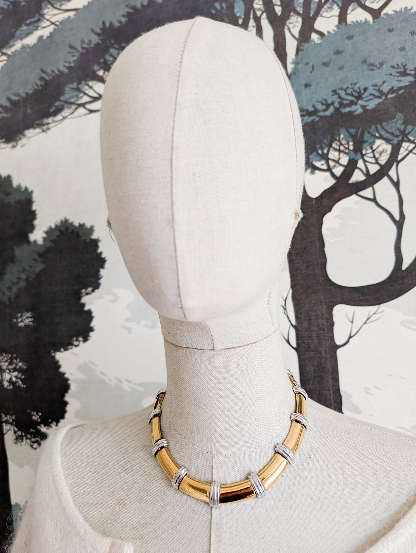 Collier or et argent