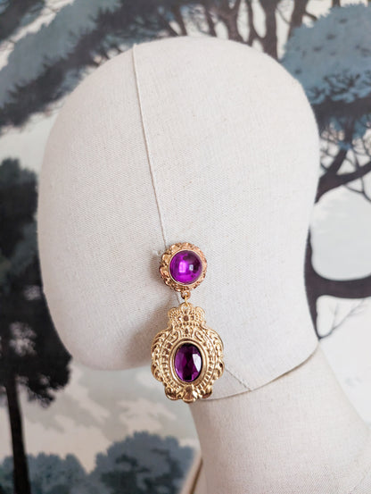 Grandes boucles baroques