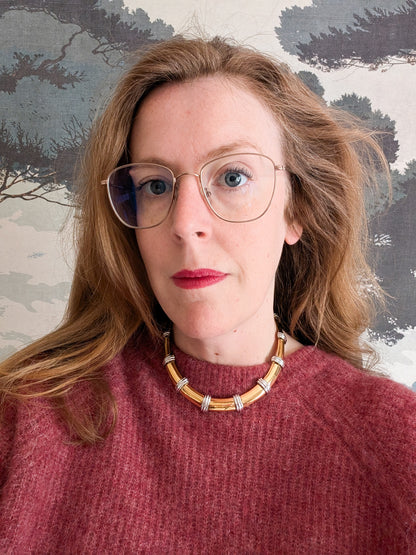 Collier or et argent