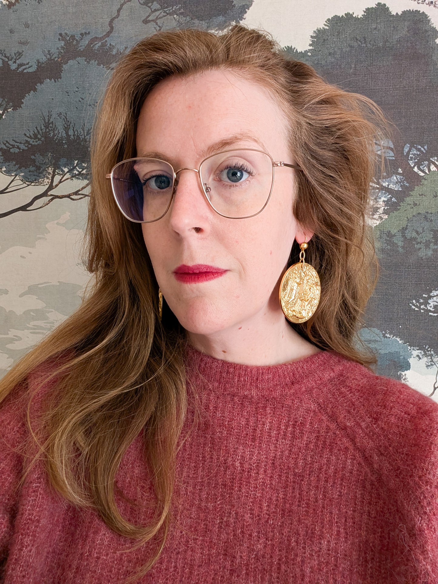 Très grandes boucles Adam et Eve