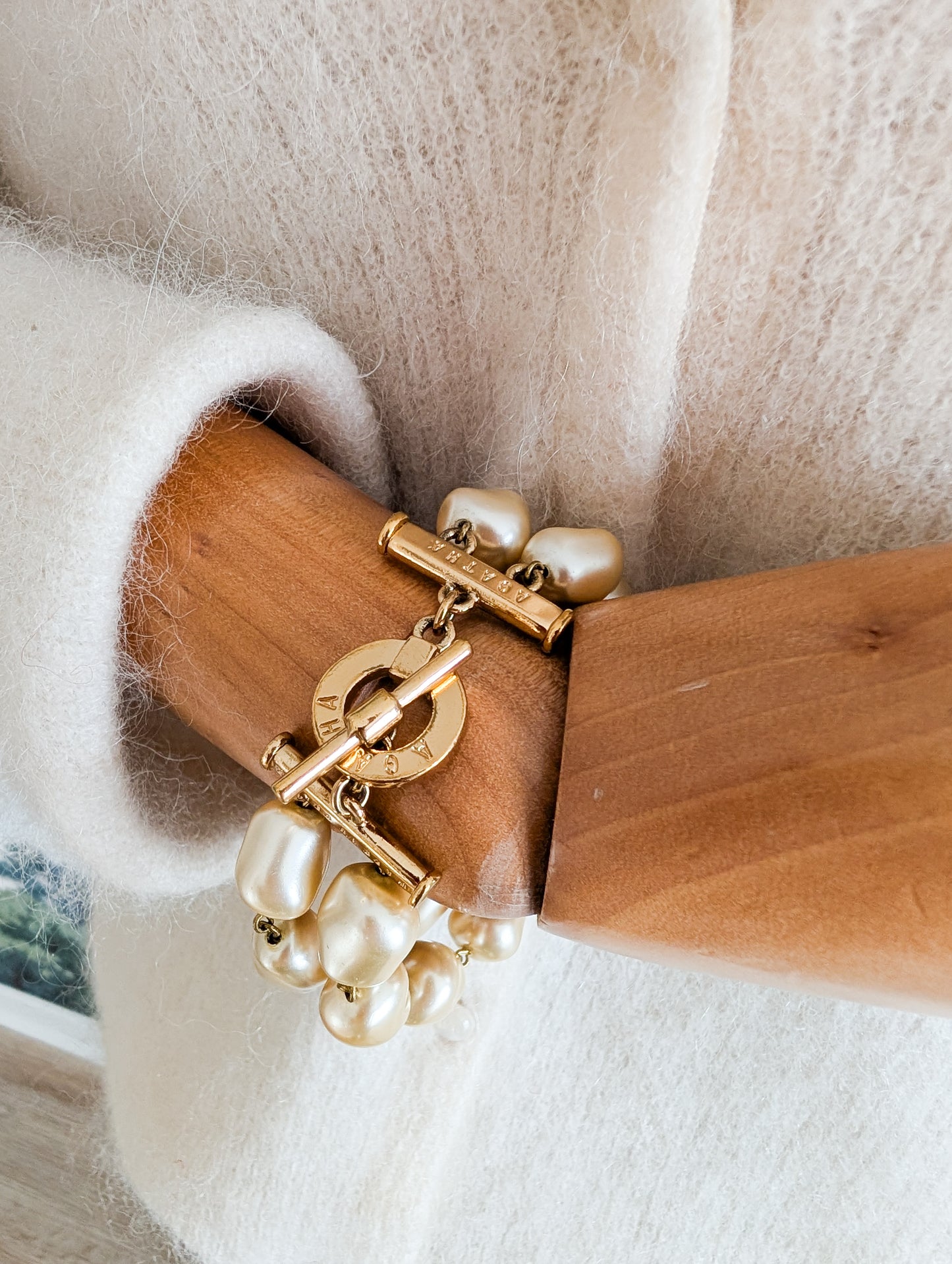 Bracelet de perles Agatha