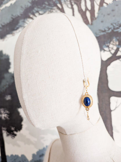Boucles cabochons Corocraft