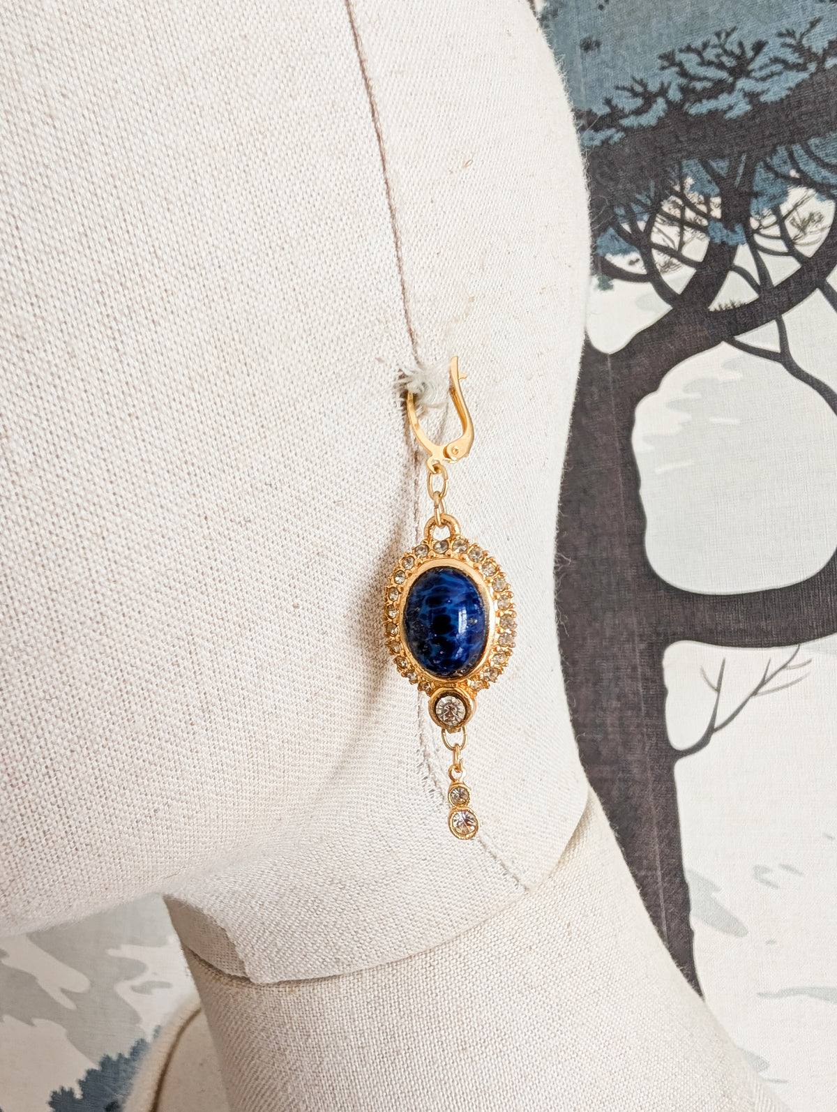 Boucles cabochons Corocraft