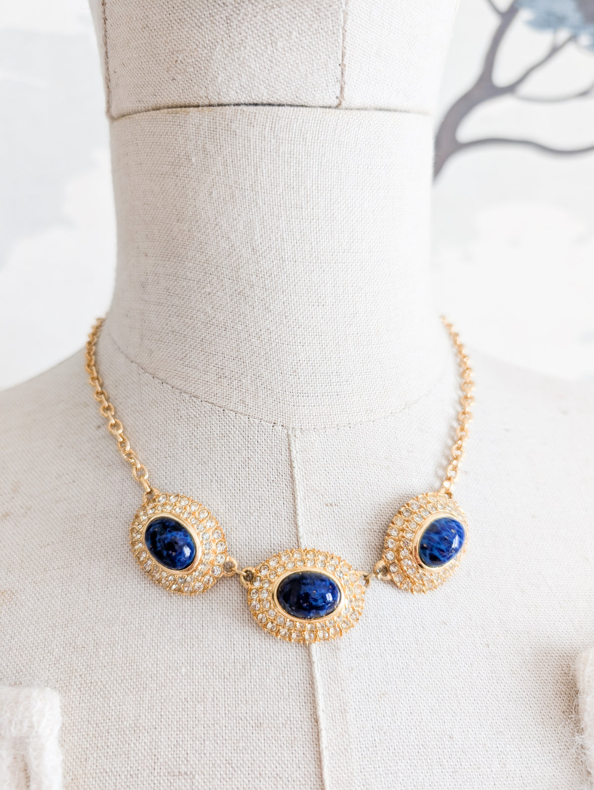 Collier cabochons Corocraft